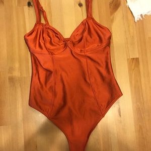 Super Cute Orange Bodysuit